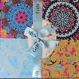 Malivent Natural Soy Wax Candles With Pure Oil Scented Gift Set 4 Ounces Each